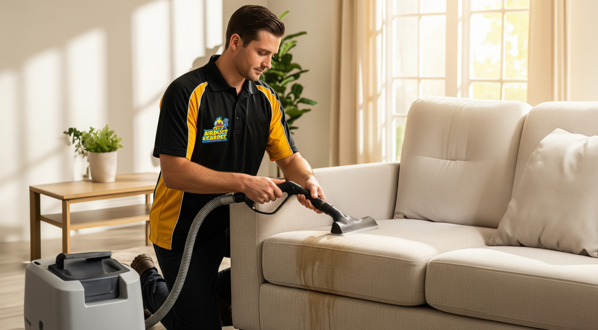 Upholstery Cleaning Services Wilmington NC Professional cleaning of upholstery in Wilmington NC on couches and chairs