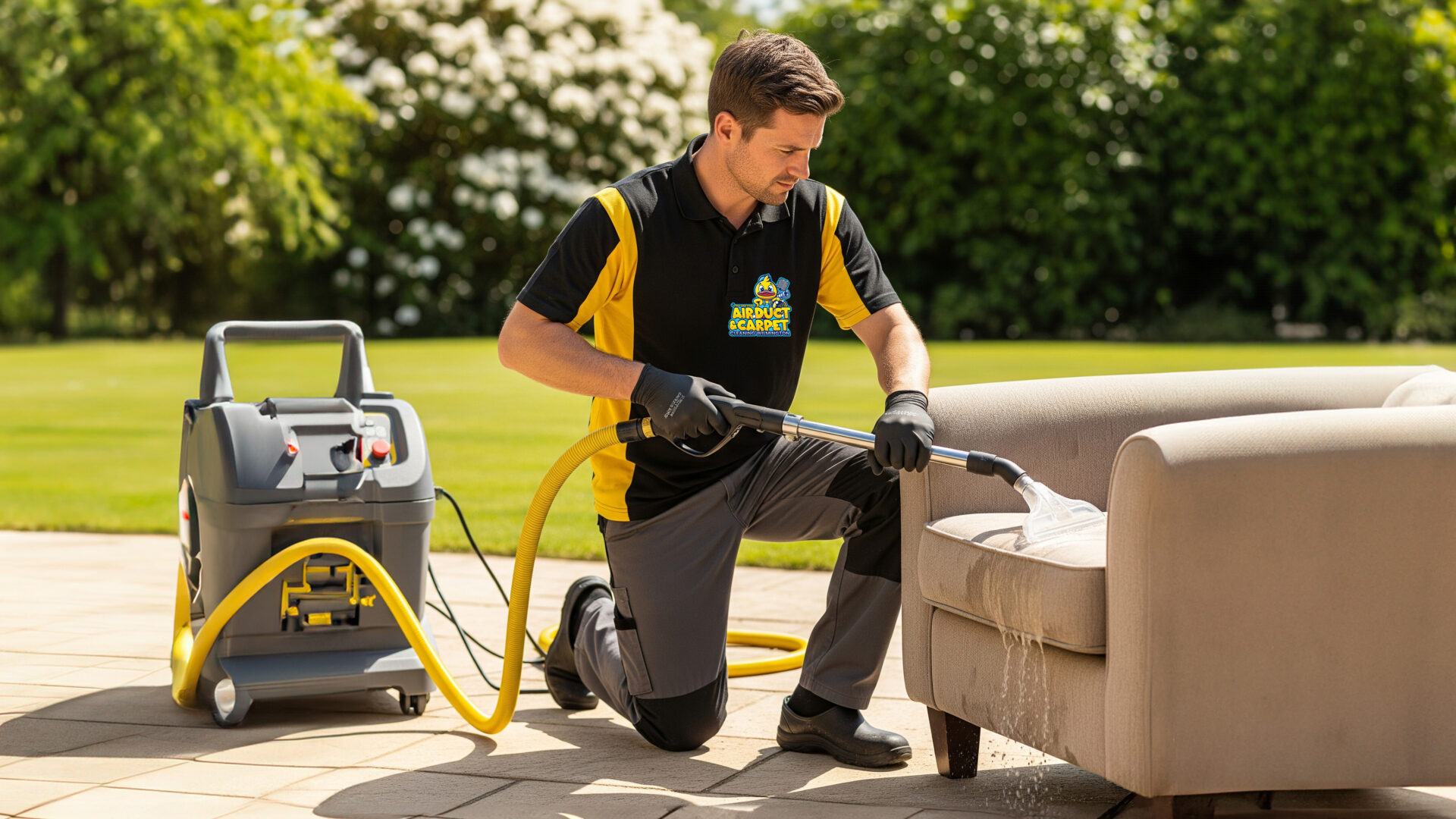 Professional Upholstery Cleaning Wilmington NC Professional upholstery cleaning in Wilmington NC restoring sofas and fabric furniture